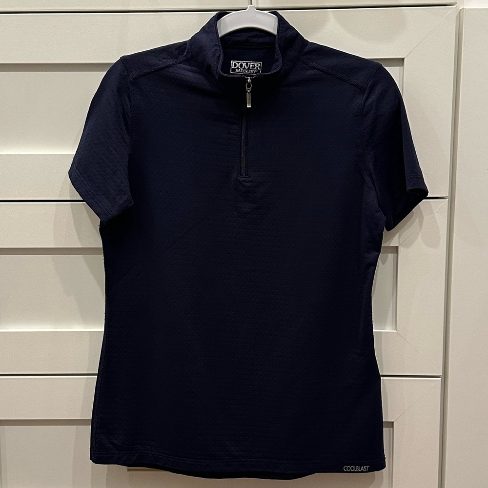 Dover Saddlery CoolBlast Youth Short Sleeve Equestrian Shirt, Size Small